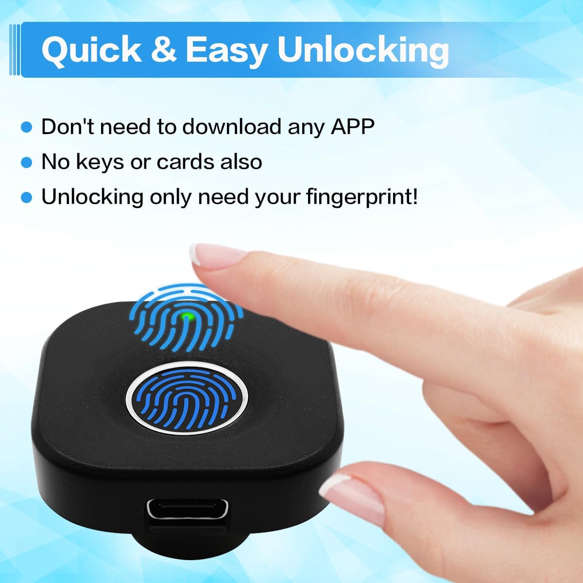 MyWhome Fingerprint Cabinet & Drawer Lock™