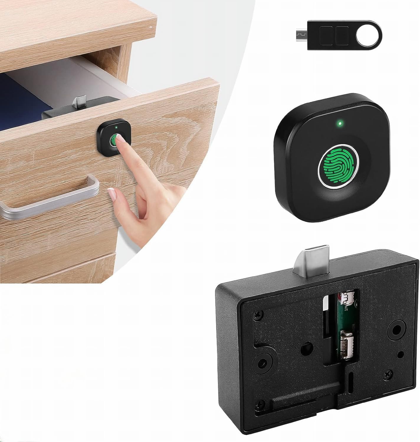MyWhome Fingerprint Cabinet & Drawer Lock™