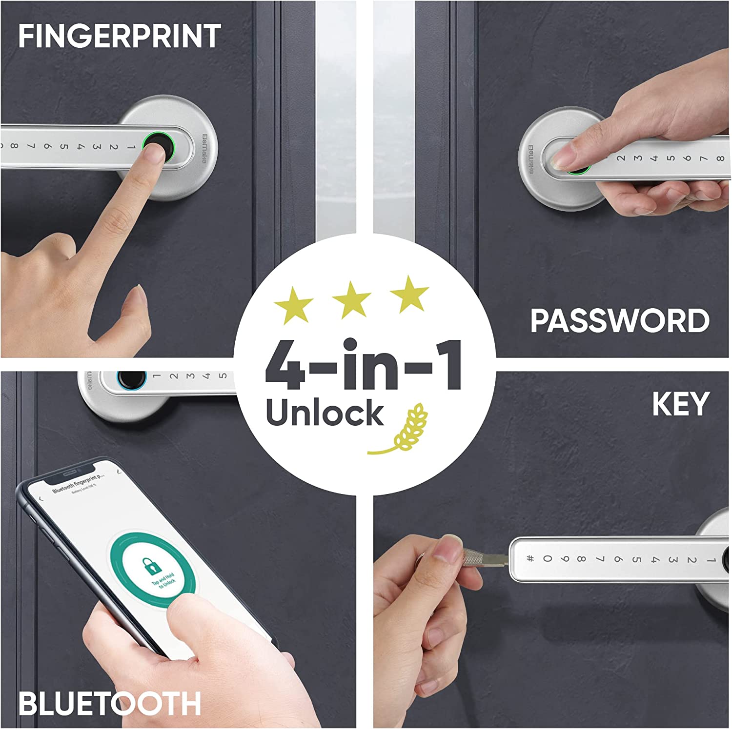 fingerprint door lock on pantry｜TikTok Search